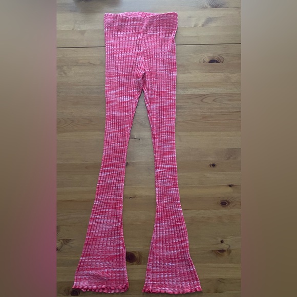 Pink flared leggings - Picture 1 of 2